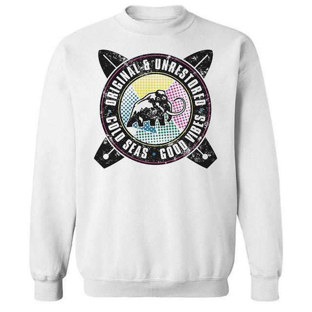 Mens Cold Seas Fleece Graphic Sweatshirt Product Image