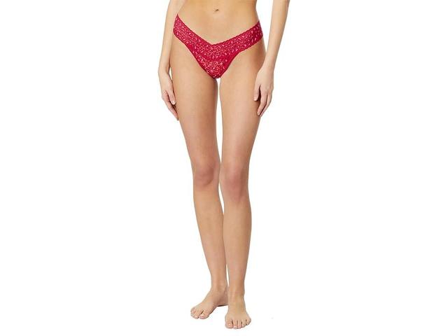 Hanky Panky Leopard Cross Dye Original Rise Thong Product Image