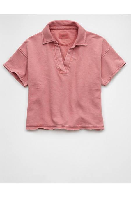 AE Slub Polo Shirt Women's Product Image