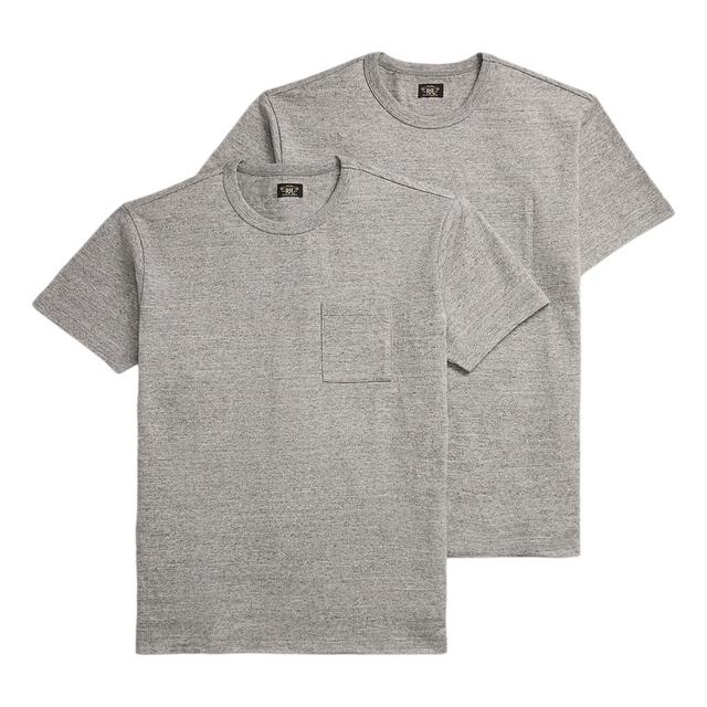 Garment-Dyed Pocket T-Shirt 2-Pack Grey Heather Product Image