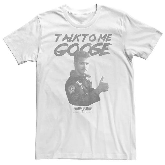 Big & Tall Top Gun Talk To Me Goose Thumbs Up Tee, Mens Product Image