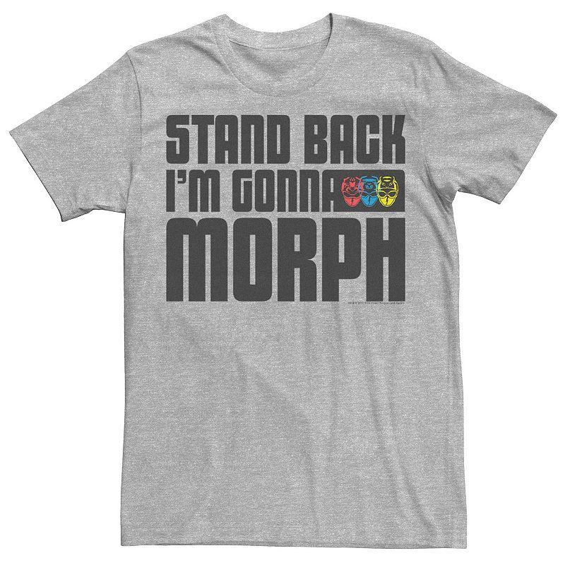 Mens Power Rangers Stand Back Im Gonna Morph Tee Product Image