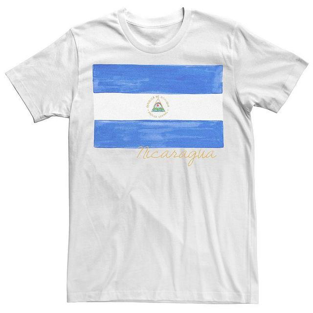 Mens HHM Nicaragua Flag Watercolor Tee Product Image