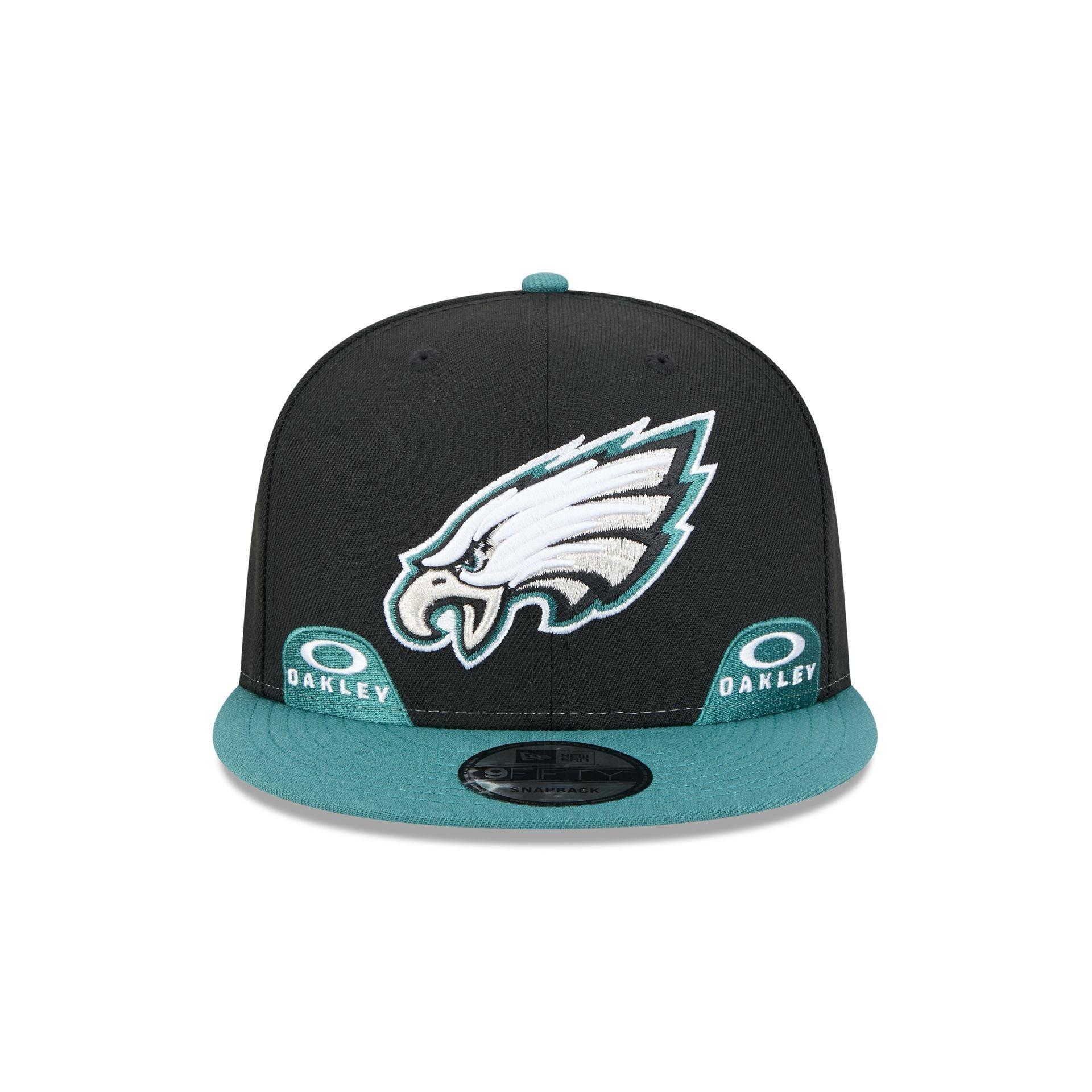 Oakley x Philadelphia Eagles 9FIFTY Snapback Hat Male Product Image