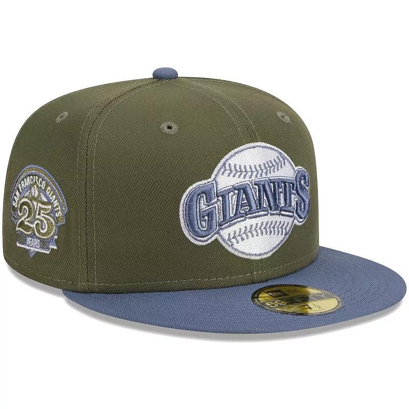 Mens New Era Olive/Blue San Francisco Giants 59FIFTY Fitted Hat Product Image