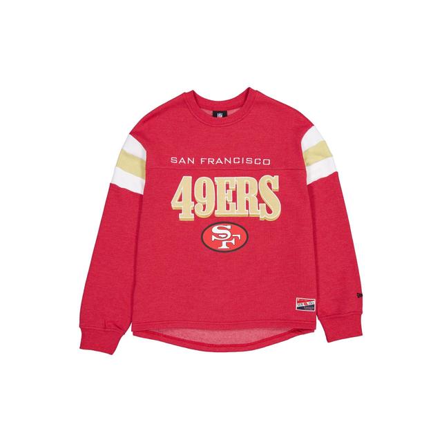 San Francisco 49ers Throwback Women's Crewneck Female Product Image