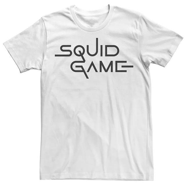 Mens Squid Game Distressed Text Logo Tee, Boys Product Image