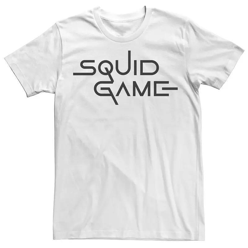 Mens Squid Game Text Logo Tee, Boys Product Image