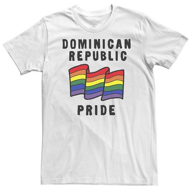 Big & Tall Fifth Sun Dominican Republic Pride Sketched Flag Tee, Mens Product Image