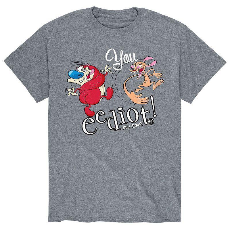 Mens Ren & Stimpy You Eediot Smack Tee Product Image