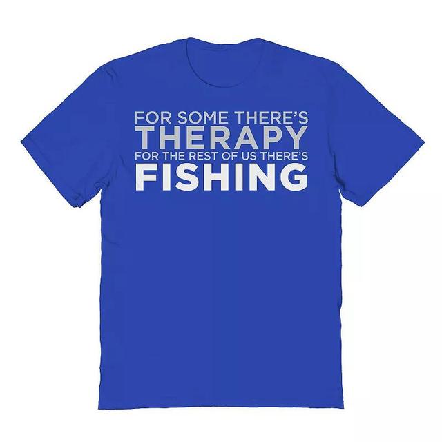 Mens COLAB89 Fishing Therapy Graphic Tee Product Image