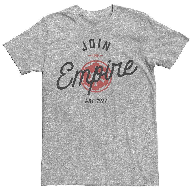 Mens Star Wars Join The Empire Symbol Tee Athletic Grey Product Image