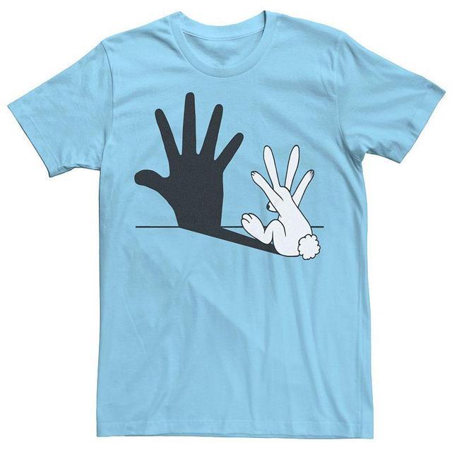 Mens Rabbit Hand Shadow Graphic Tee Product Image