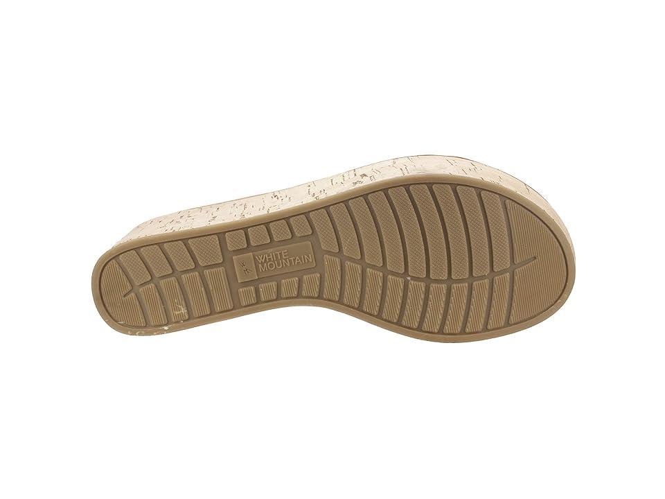 White Mountain Womens Samwell Wedge Sandals Product Image