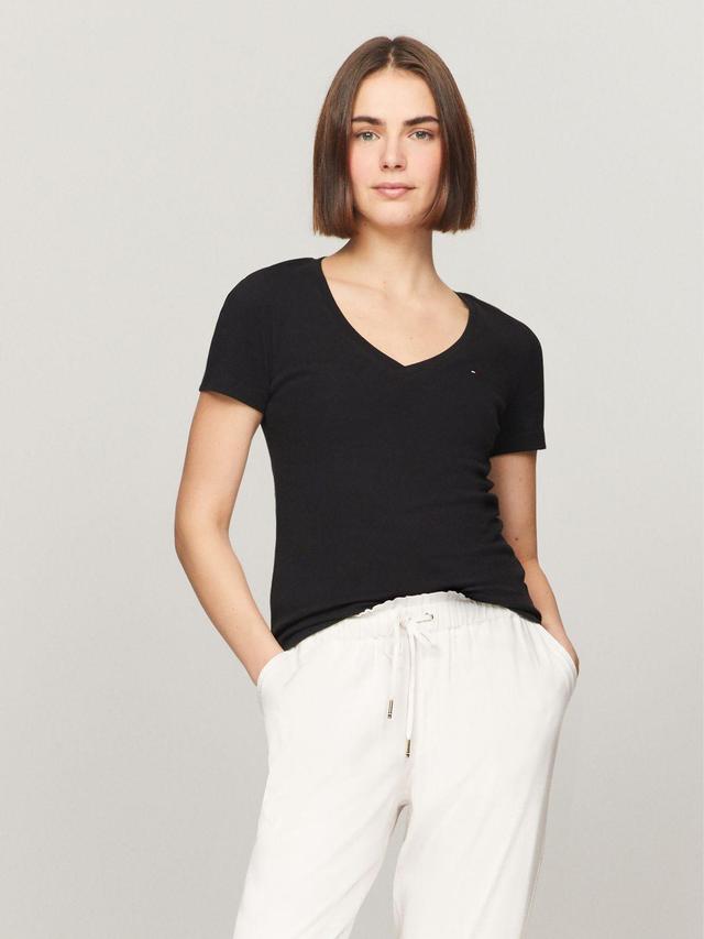 Tommy Hilfiger Women's V-Neck Favorite T-Shirt Product Image