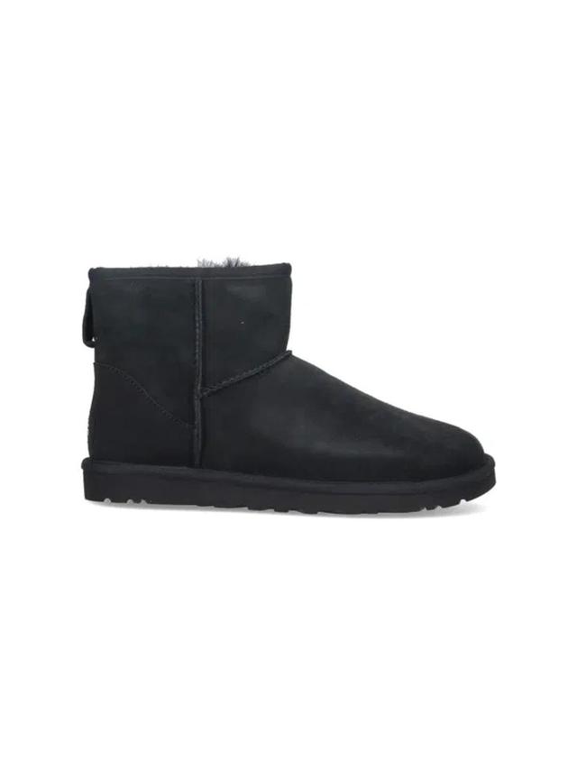 Suede Classic Mini Ii Boots In Black Product Image