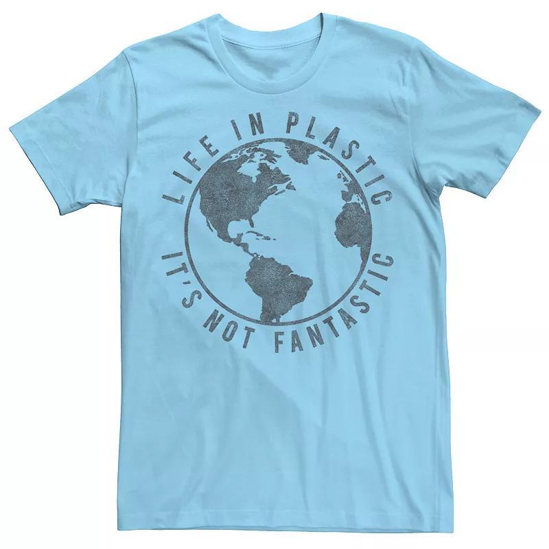 Mens Life In Plastic Its Not Fantastic Earth Tee Product Image