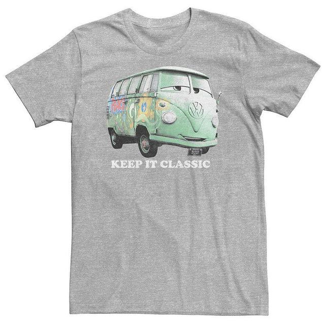 Big & Tall Disney / Pixar Cars Fillmore Keep It Classic Tee, Mens Med Grey Product Image