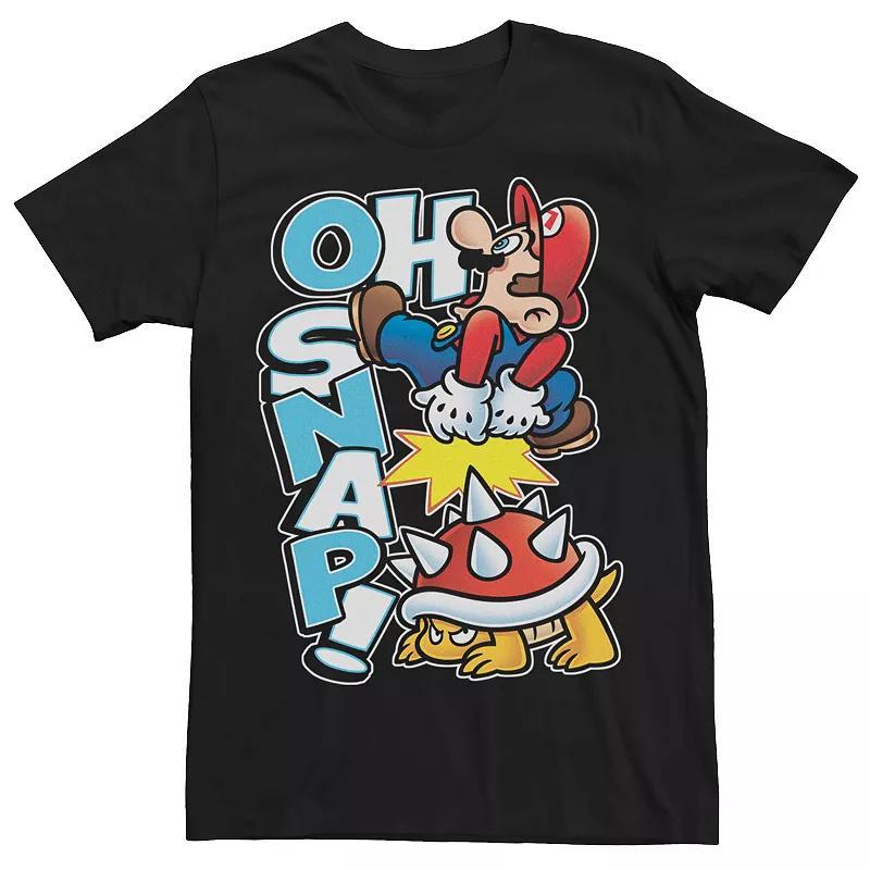 Mens Nintendo Super Mario Oh Snap Portrait Tee Product Image