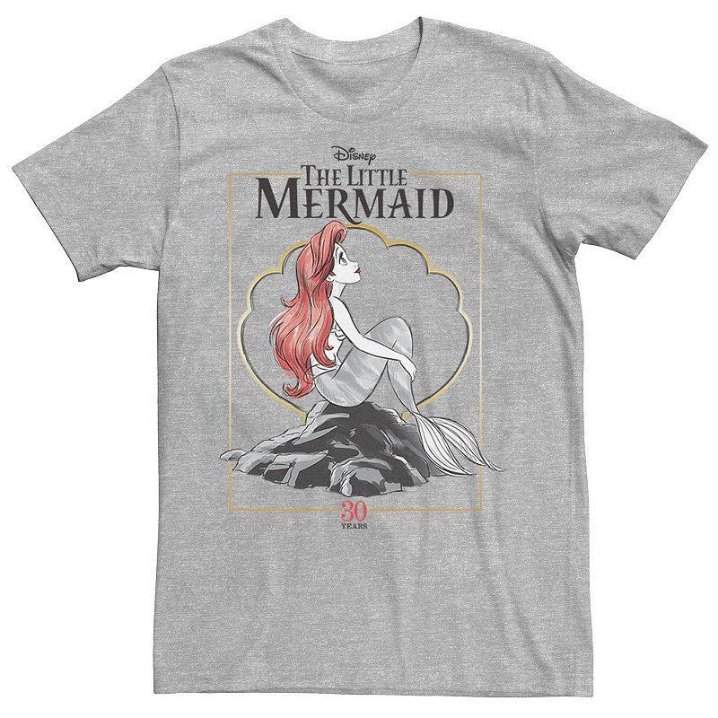 Disneys The Little Mermaid Mens 30th Anniversary Logo Graphic Tee Product Image