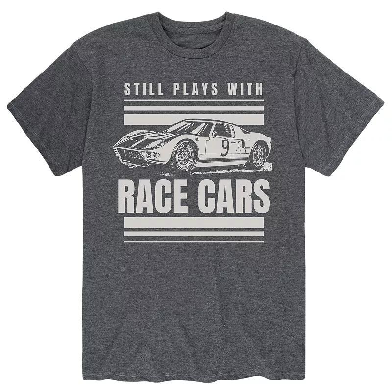 Mens Still Plays With Race Cars Tee Product Image