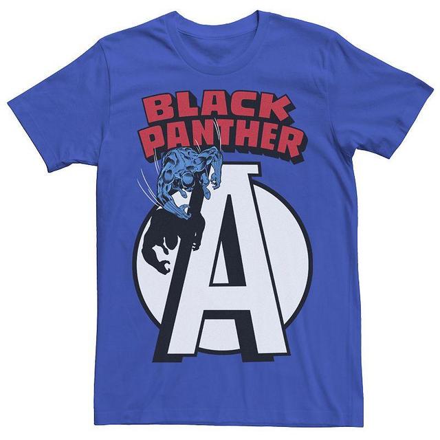 Mens Marvel Avengers Black Panther Chest Logo Tee Product Image