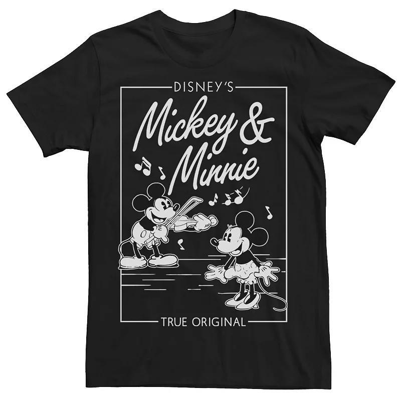 Disneys Mickey & Minnie Mouse Mens Vintage Comic Tee Product Image