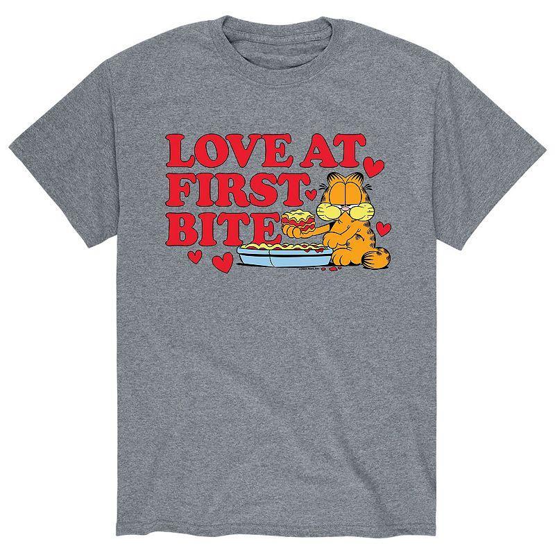 Mens Garfield Love At First Bite Tee Product Image