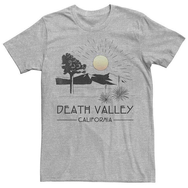 Mens Death Valley California Logo Tee, Boys Med Grey Product Image