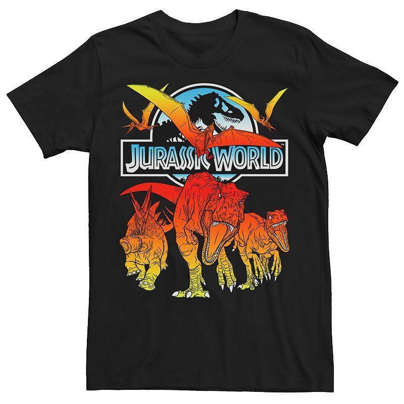 Mens Jurassic World Dino Charging Tee Product Image