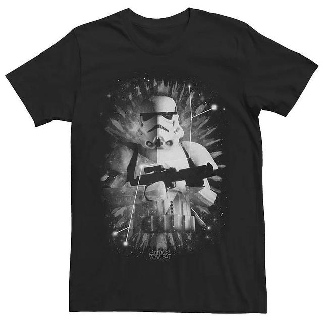 Mens Star Wars Stormtrooper And White Portrait Tee Product Image