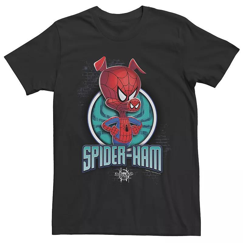 Mens Spider-Man Spider-Verse Ham Tee Product Image