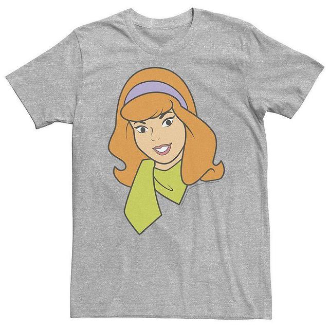 Big & Tall Scooby-Doo Daphne Large Portrait Tee, Mens Athletic Grey Product Image