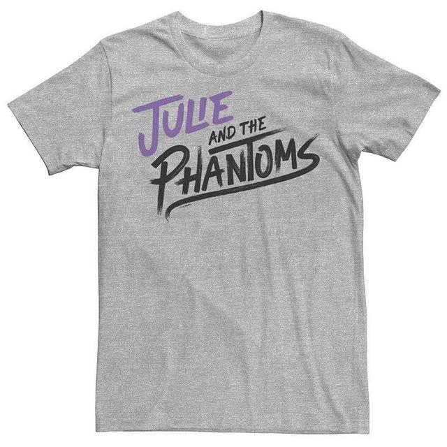 Mens Julie And The Phantoms Logo Stack Tee Athletic Grey Product Image