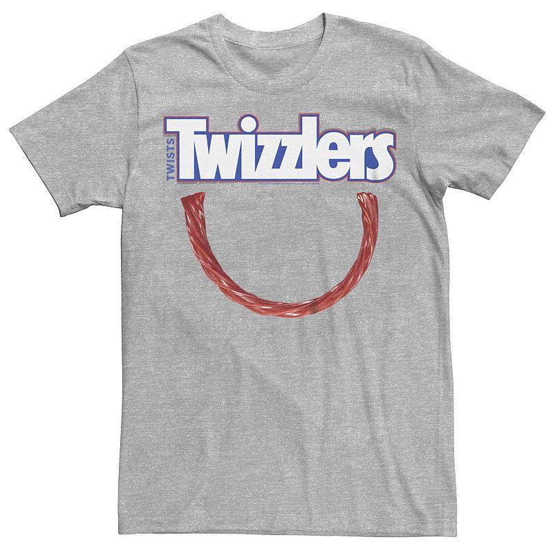 Mens Twizzlers Twists Mood Graphic Tee Athletic Grey Product Image