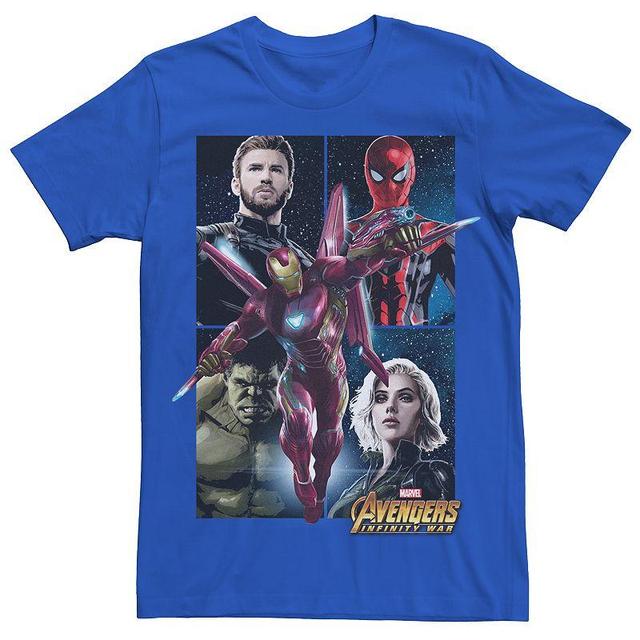 Mens Avengers Infinity War Square Tee Product Image