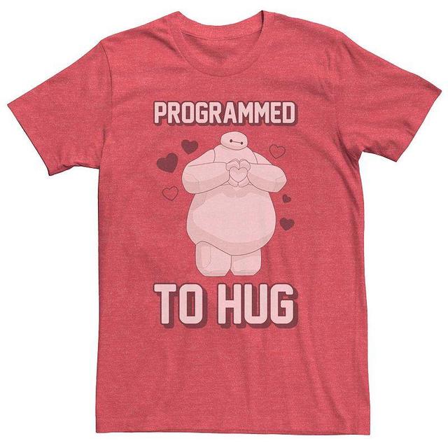 Mens Disney Big Hero 6 Baymax Programmed To Hug Graphic Tee Product Image