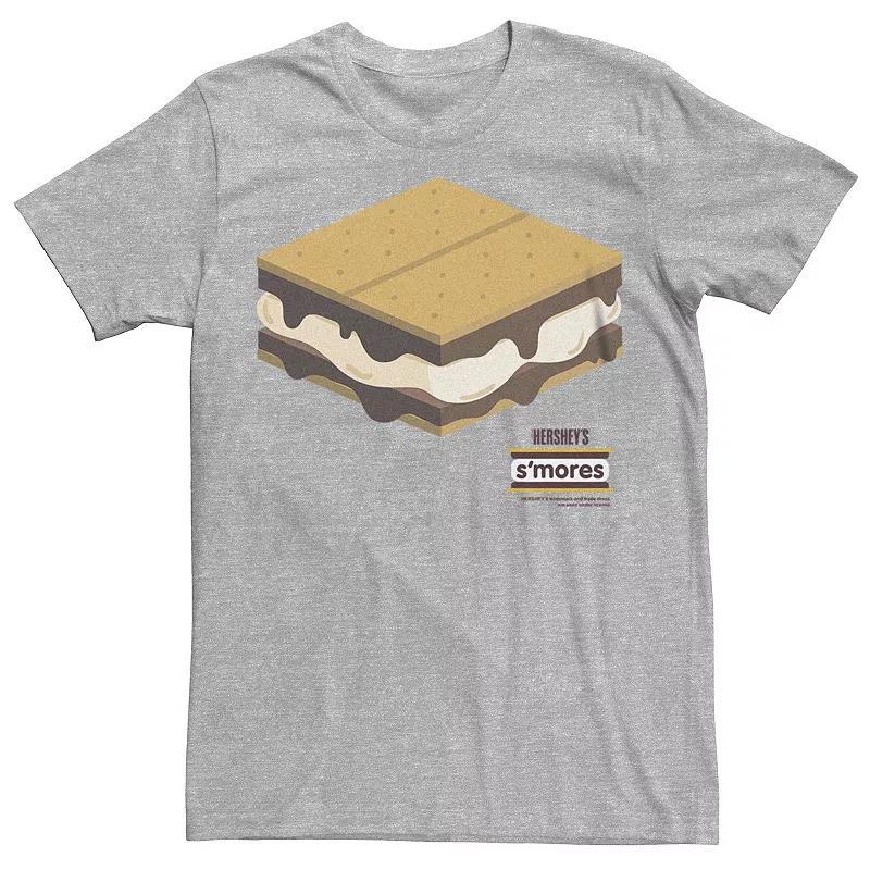 Mens Hersheys SMores Sandwich Graphic Tee Athletic Grey Product Image