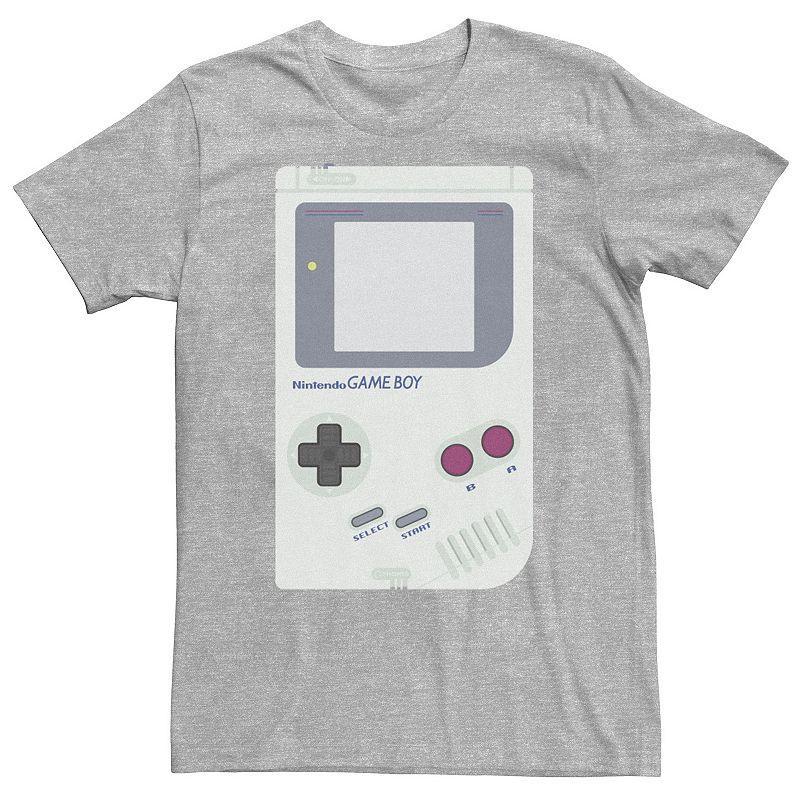 Mens Nintendo Game Boy Handheld Console Tee Grey Heather Product Image