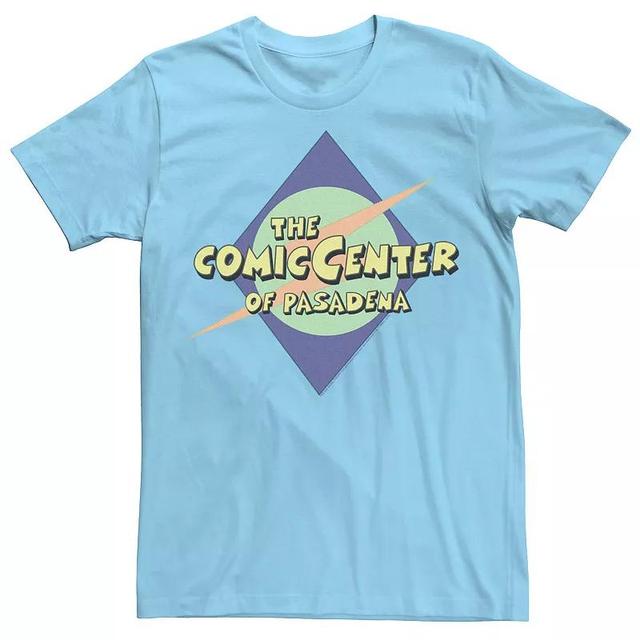 Mens The Big Bang Theory The Comic Center Of Pasadena Tee Product Image