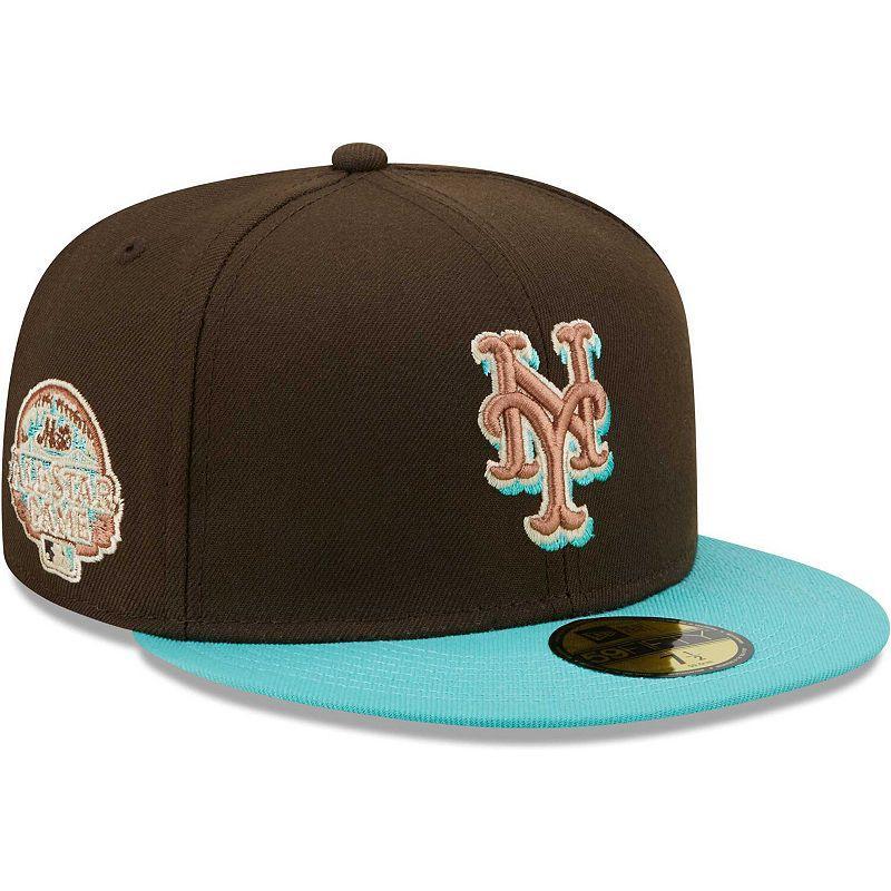 Mens New Era /Mint New York Mets Walnut Mint 59FIFTY Fitted Hat Product Image