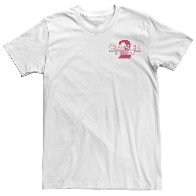 Mens Netflix Stranger Things 2 Left Chest Logo Tee Product Image