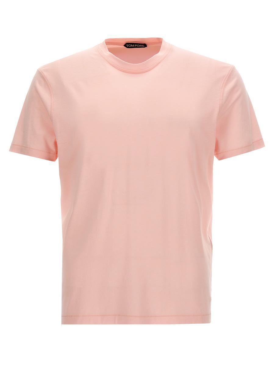 TOM FORD Lyoncell T-shirt In Pink Product Image