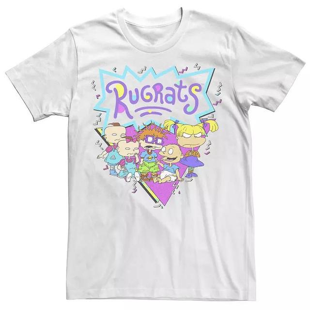 Big & Tall Nickelodeon Rugrats Retro 90s Group Logo Tee, Mens Product Image