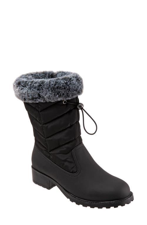 Trotters Bryce Faux Fur Trim Winter Boot Product Image