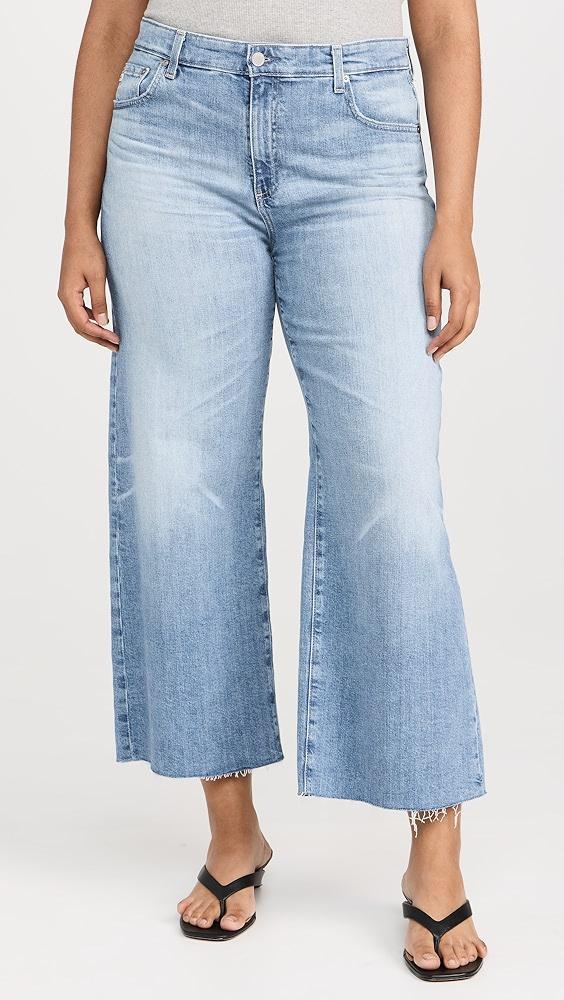 AG Saige Wide Leg Crop Jeans | Shopbop Product Image