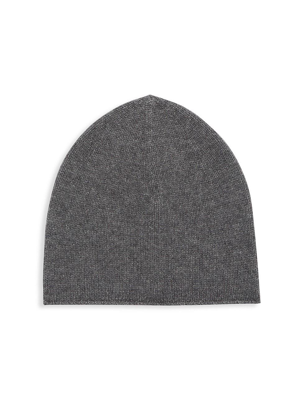 Womens Boiled Cashmere Rolled-Edge Beanie Product Image