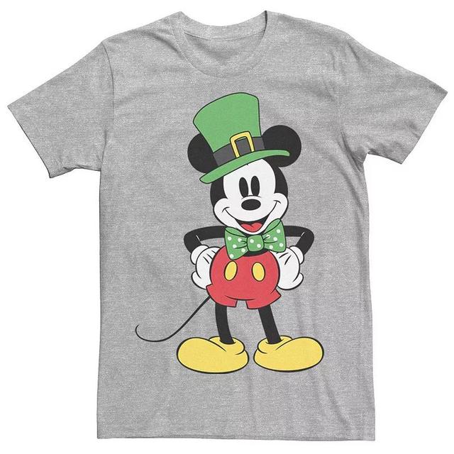 Big & Tall Disney Mickey Mouse St Pattys Outfit Tee, Mens Product Image