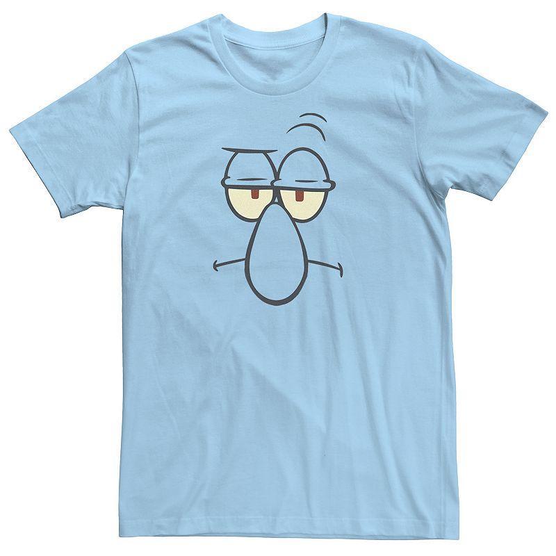 Mens Nickelodeon SpongeBob SquarePants Squidward Face Tee Product Image