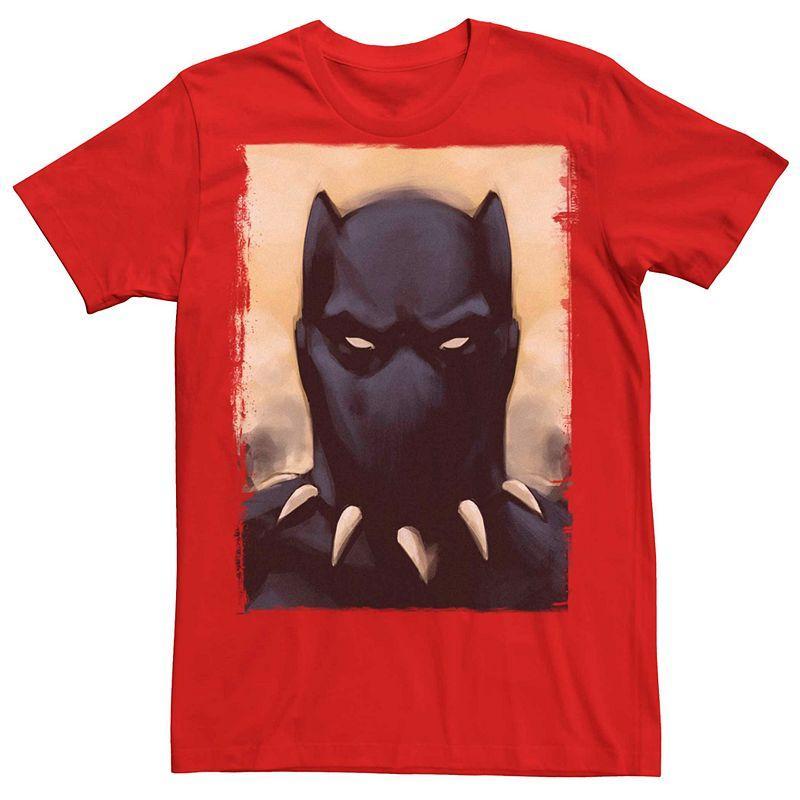 Mens Marvel Black Panther Painted Portrait Tee Product Image